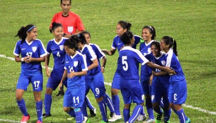 Indian women&#039;s team rises four places to 56th in FIFA rankings