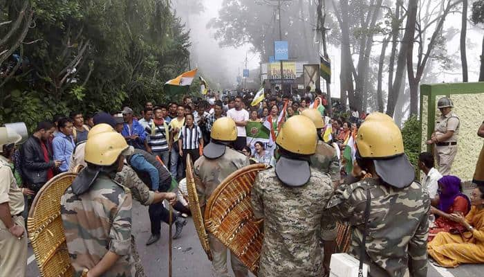 Darjeeling hills tense, lookout notice against three GJM leaders 