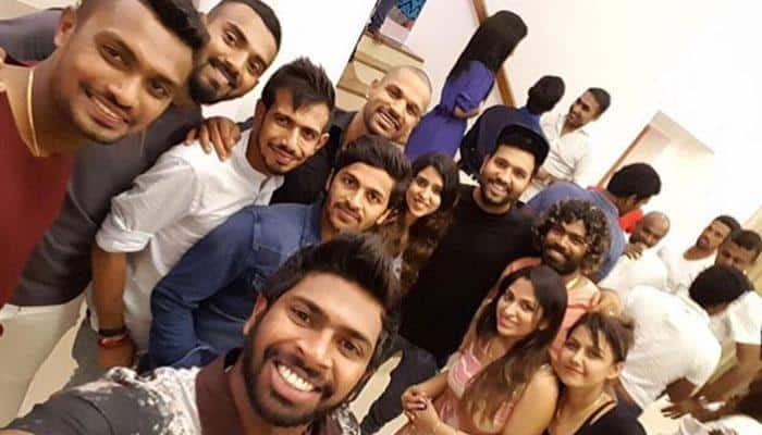 See pics: Lasith Malinga hosts dinner for Indian cricket team