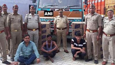 Three Inter-State smugglers arrested for illegal liquor trade to Bihar