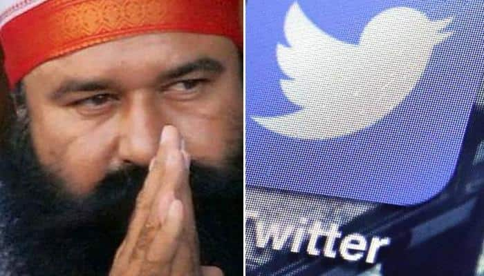 Twitter blocks jailed Ram Rahim&#039;s account in India