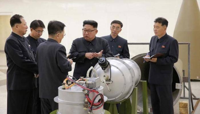 North Korea says has H-bomb missile warhead