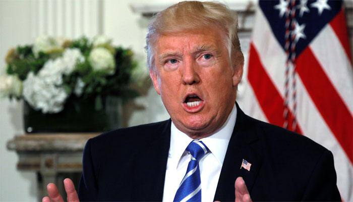 President Donald Trump says North Korea actions 'very hostile and dangerous to US'