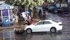 Biker in China escapes death by whisker - WATCH