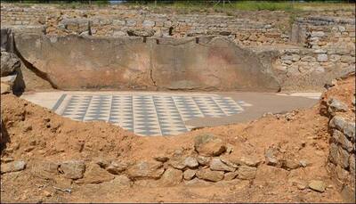 Rare 4th century Roman mosaic discovered in the UK