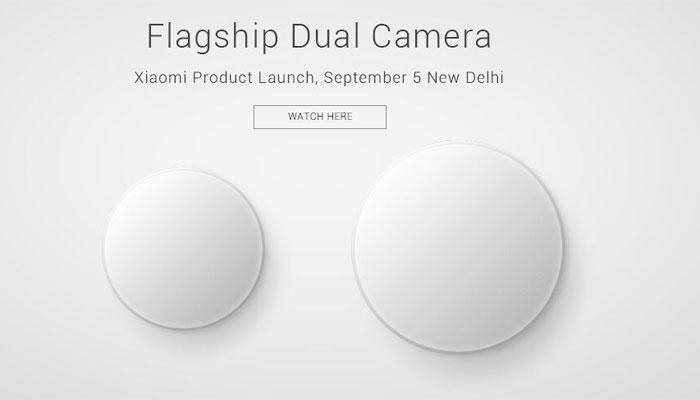 Xiaomi to launch “Flagship Dual Camera” phone in India today – All you should know