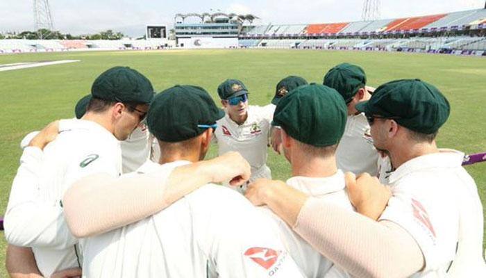 Security beefed up after rock thrown at Australia team bus in Bangladesh
