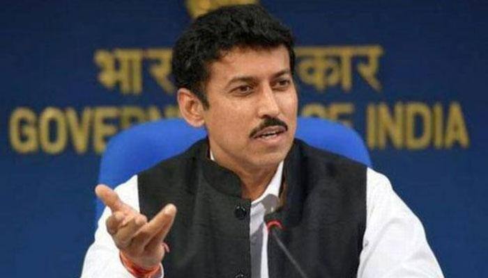 New sports minister Rajyavardhan Singh Rathore makes surprise inspection at SAI office