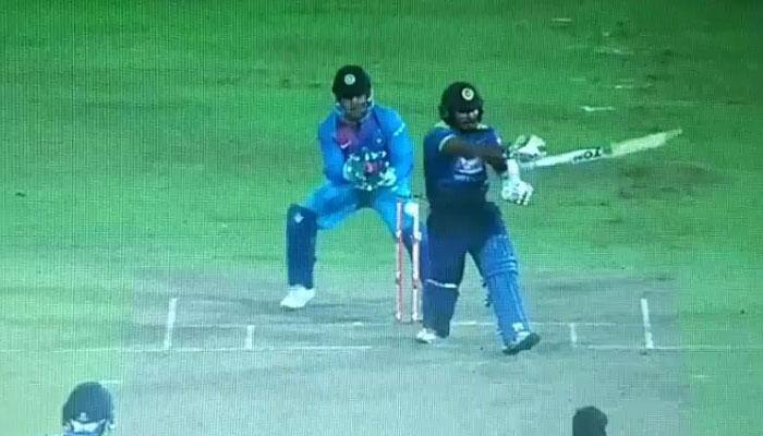 Watch: Dilshan Munaweera swipes bat to square leg, becomes Kuldeep Yadav&#039;s victim