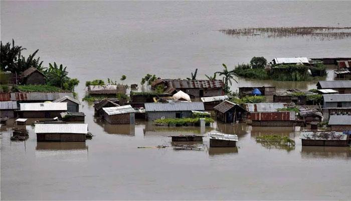 Six districts of Assam remain flood-hit