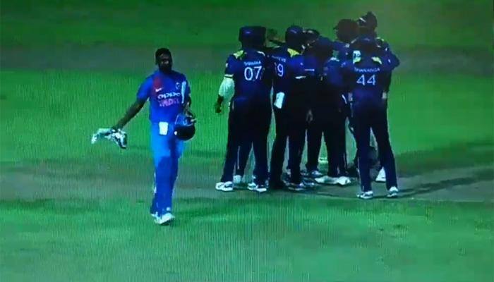 Watch: Dasun Shanaka takes a blinder to dismiss KL Rahul in one-off T20I vs IND