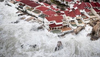 At least 12 dead as Hurricane Irma ravages Caribbean