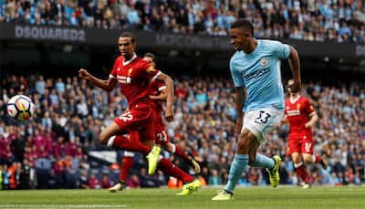 EPL Saturday report: Manchester City rout Liverpool, United held by Stoke