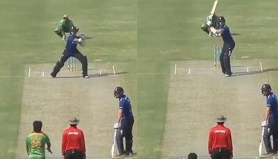 Watch: This imitation of MS Dhoni's 'helicopter shot' will leave you in splits