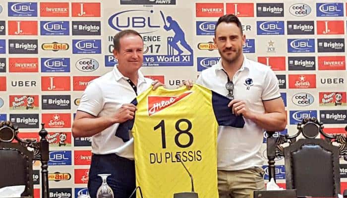 Will look back in a few years and say I played my part in bringing cricket back to Pakistan: Faf du Plesis