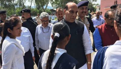 Trees of peace have not dried up in Jammu and Kashmir: Rajnath Singh