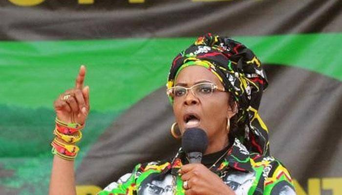 Zimbabwe's Grace Mugabe says model attacked her with knife