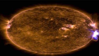Scientists observe largest solar flare in 12 years