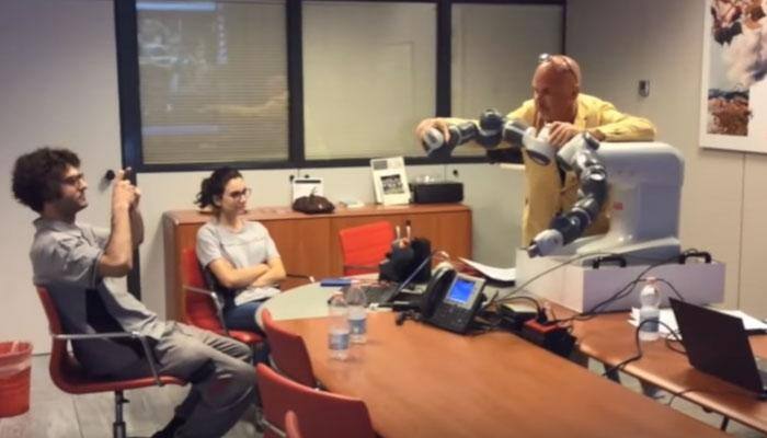 What's common to a Swiss Humanoid Robot, an Italian Tenor and a Tuscan Orchestra 