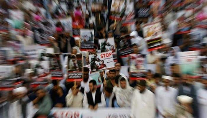 Protest in Kabul over blasphemous leaflet distributed by US forces