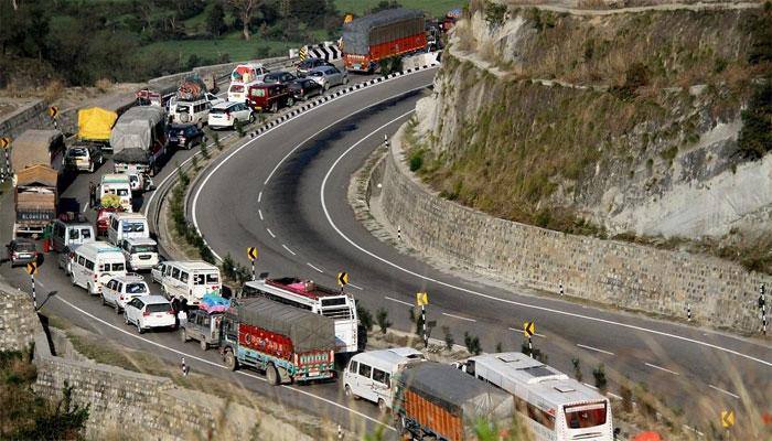 Jammu-Srinagar highway reopens after two days for LMVs