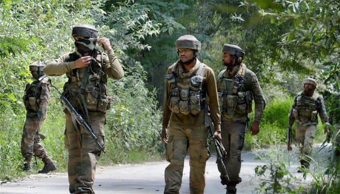 Security forces cordon villages in J&amp;K's Pulwama, suspect terrorists' presence