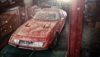 1969 Ferrari GTB/4 Daytona, found inside barn, auctioned for 2.17 million