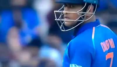 Watch: MS Dhoni survives run-out scare, glances furiously at Kedar Jadhav 