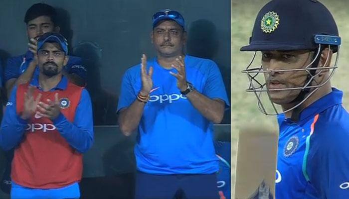 Watch: Team India bows to irreplaceable MS Dhoni during Chennai ODI