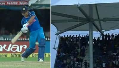 Watch: MS Dhoni hits James Faulkner for sensational six in Chennai
