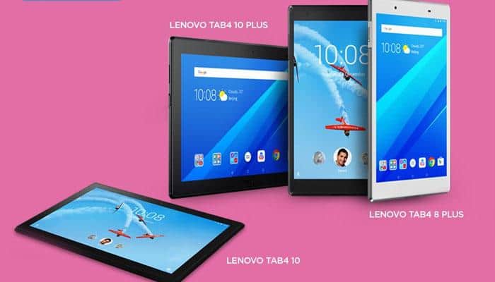 Lenovo launches new &#039;Tab 4&#039; series range 
