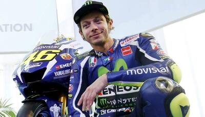 Valentino Rossi back on bike 18 days after double leg fracture