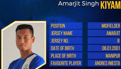 Players choose Amarjit Kiyam to lead India in FIFA U-17 World Cup