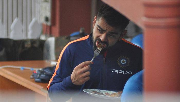 Team India doesn't let bad weather spoil spirit ahead of 2nd ODI against Australia – See pics