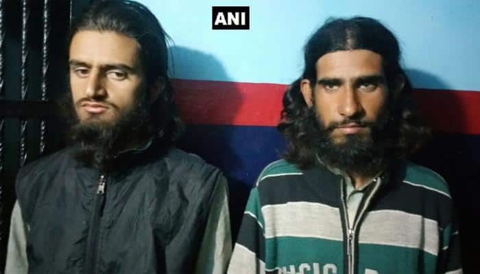 Two terrorists responsible for attack on SSB men arrested by J&amp;K Police