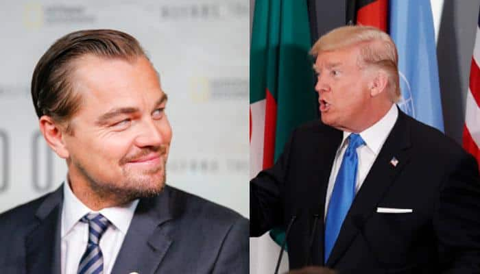 Leonardo DiCaprio slams Donald Trump for failing on climate change