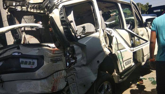 Five killed after SUV fell from flyover in Tamil Nadu's Tirupur