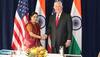 Sushma meets US Secretary of State, raises H1-B issue