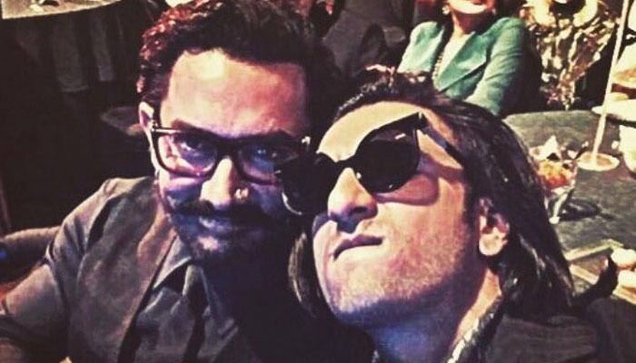 Ranveer Singh and Aamir Khan have a 'Thug' life—Pic proof