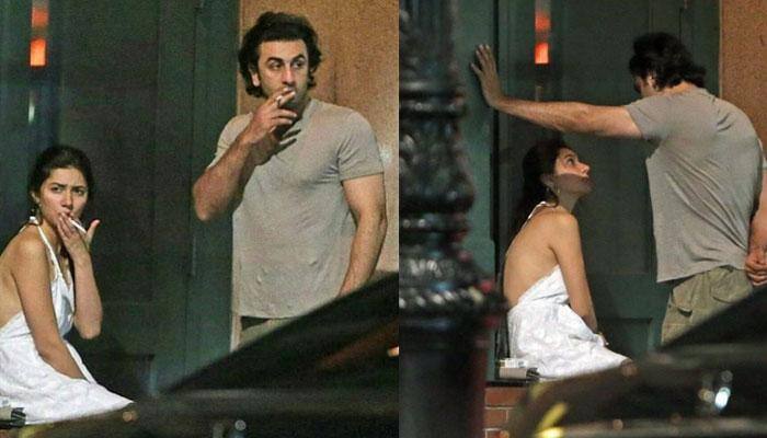 Ranbir Kapoor breaks his silence on leaked pics with Mahira Khan