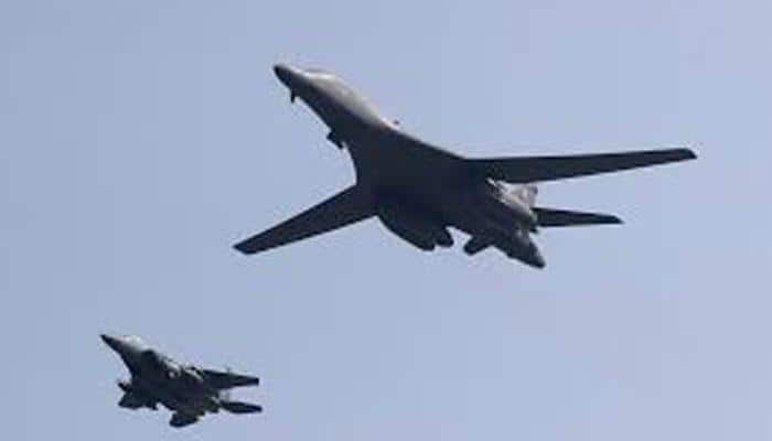 US bombers, fighters, stage show of force off North Korean coast