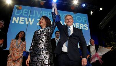 New Zealand's ruling party ahead after poll but kingmaker in no rush to decide