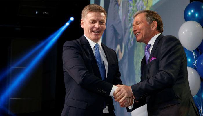 New Zealand PM Bill English says poll deadlock may last three weeks