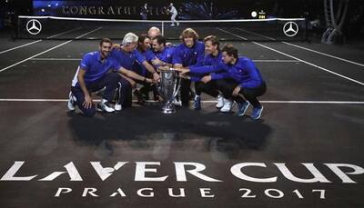 Roger Federer leads Team Europe to maiden Laver Cup title
