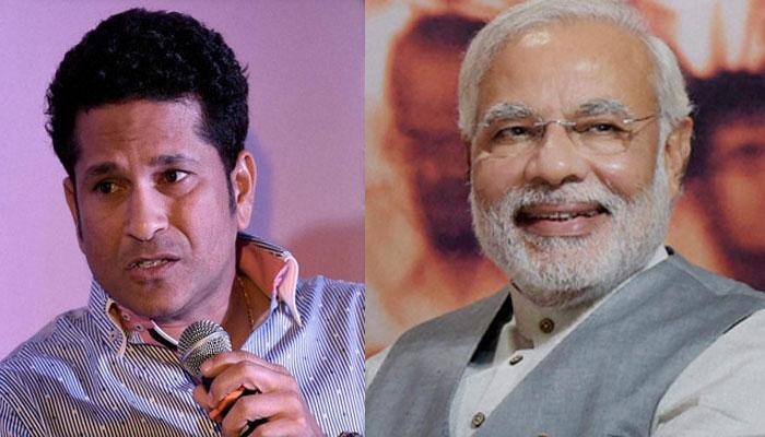 Prime Minister Narendra Modi retweets Sachin Tendulkar, Twitter goes beserk