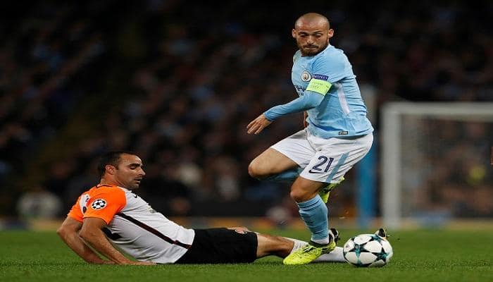 Manchester City overcome Shakhtar Donetsk in Champions League