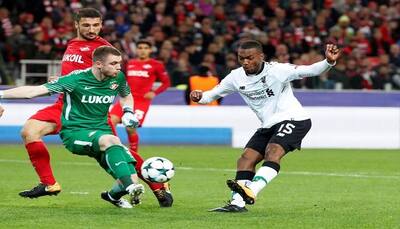 Wasteful Liverpool held to 1-1 draw by Spartak Moscow