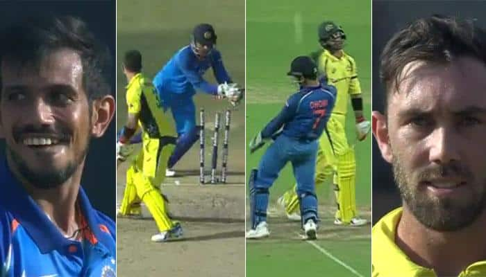 Watch: Yuzvendra Chahal toys with Glenn Maxwell