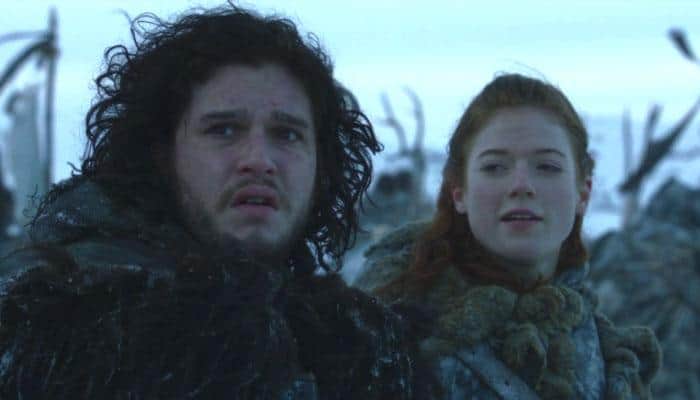 Real life Jon Snow and Ygritte are relatives?