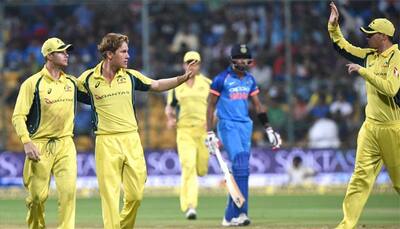 Australia halt India's winning streak with 21-run win in Bengaluru